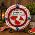 Life Is Sweet in Summertime Watermelon Wreath